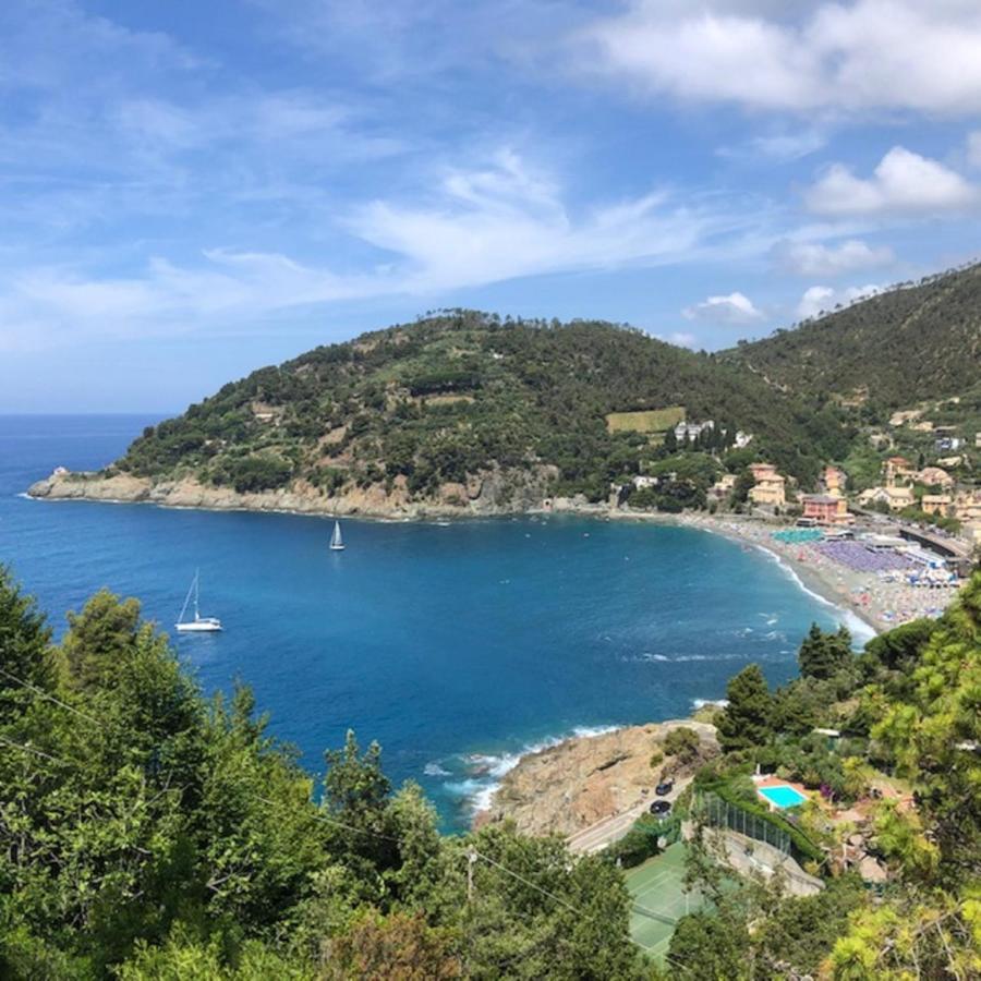Villa Mimosa Splendida Vista Mare Bonassola Bagian luar foto