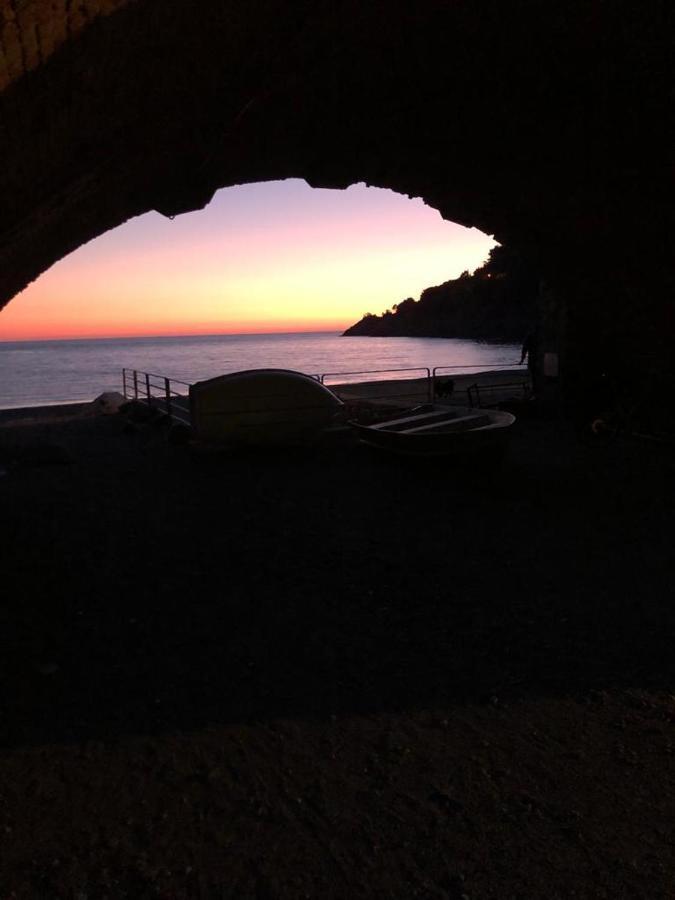 Villa Mimosa Splendida Vista Mare Bonassola Bagian luar foto