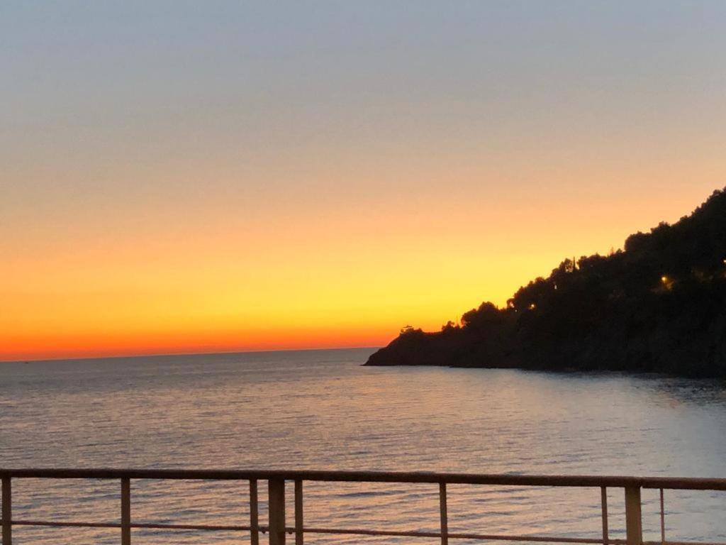Villa Mimosa Splendida Vista Mare Bonassola Bagian luar foto