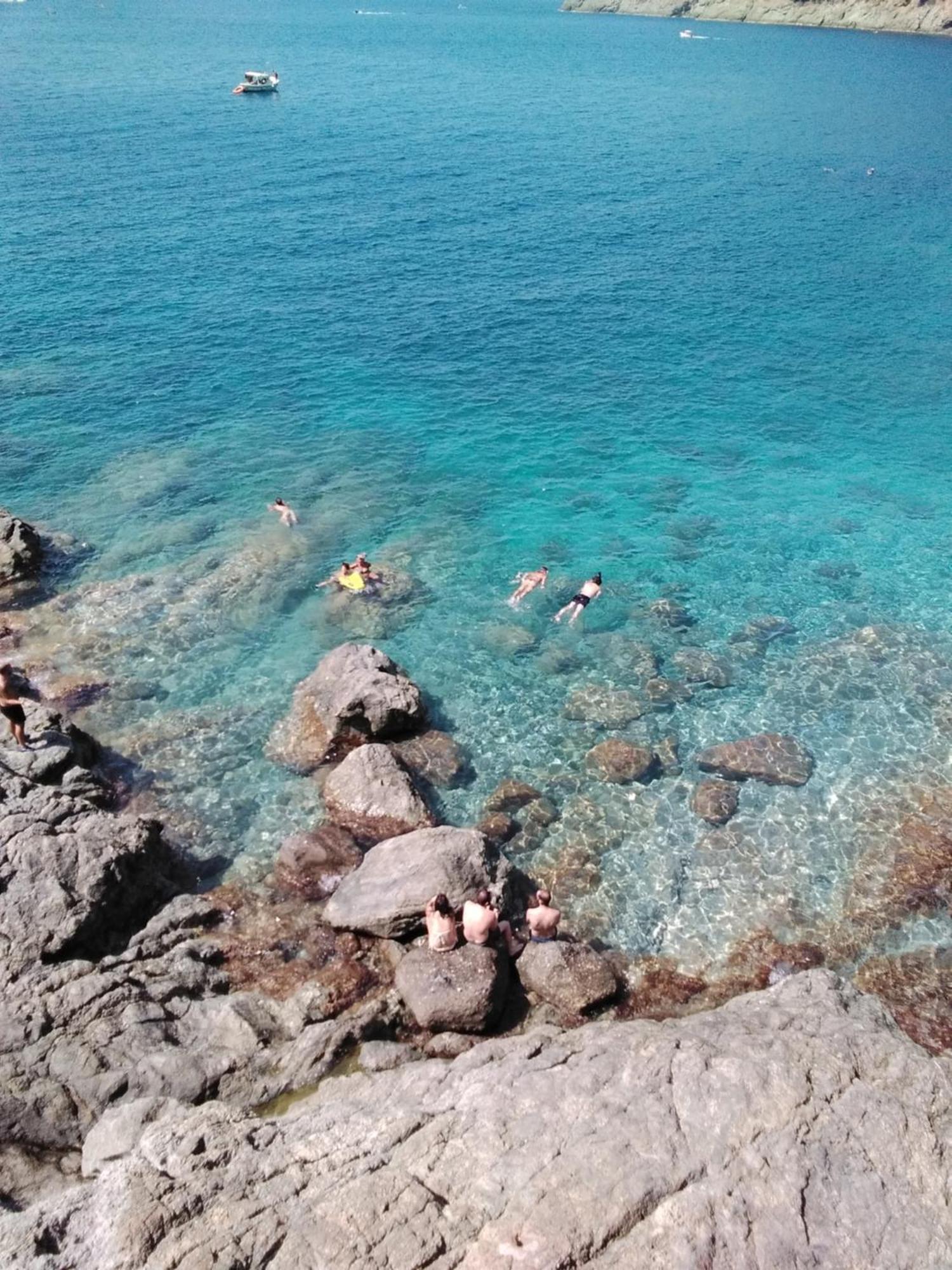 Villa Mimosa Splendida Vista Mare Bonassola Bagian luar foto