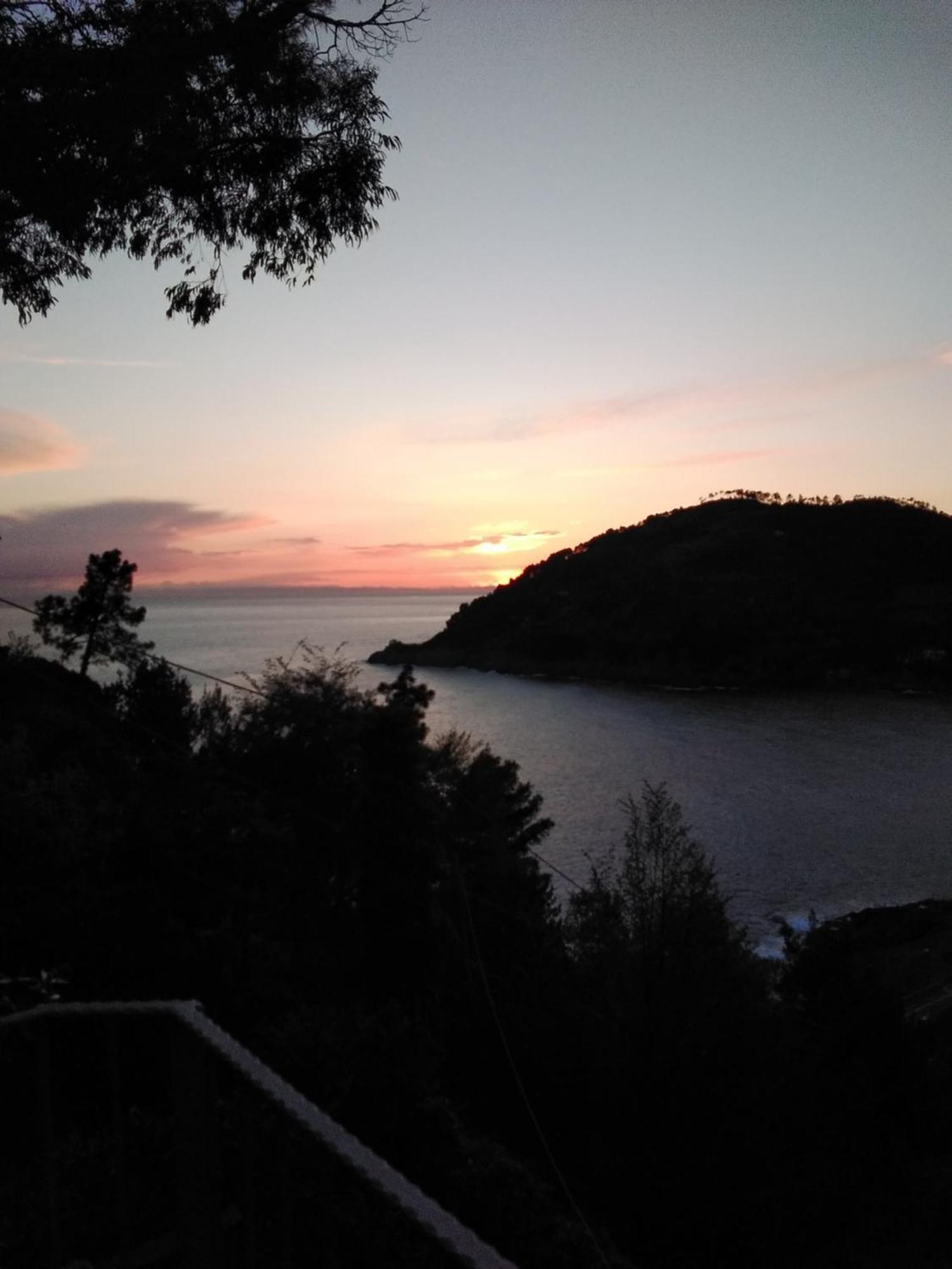 Villa Mimosa Splendida Vista Mare Bonassola Bagian luar foto