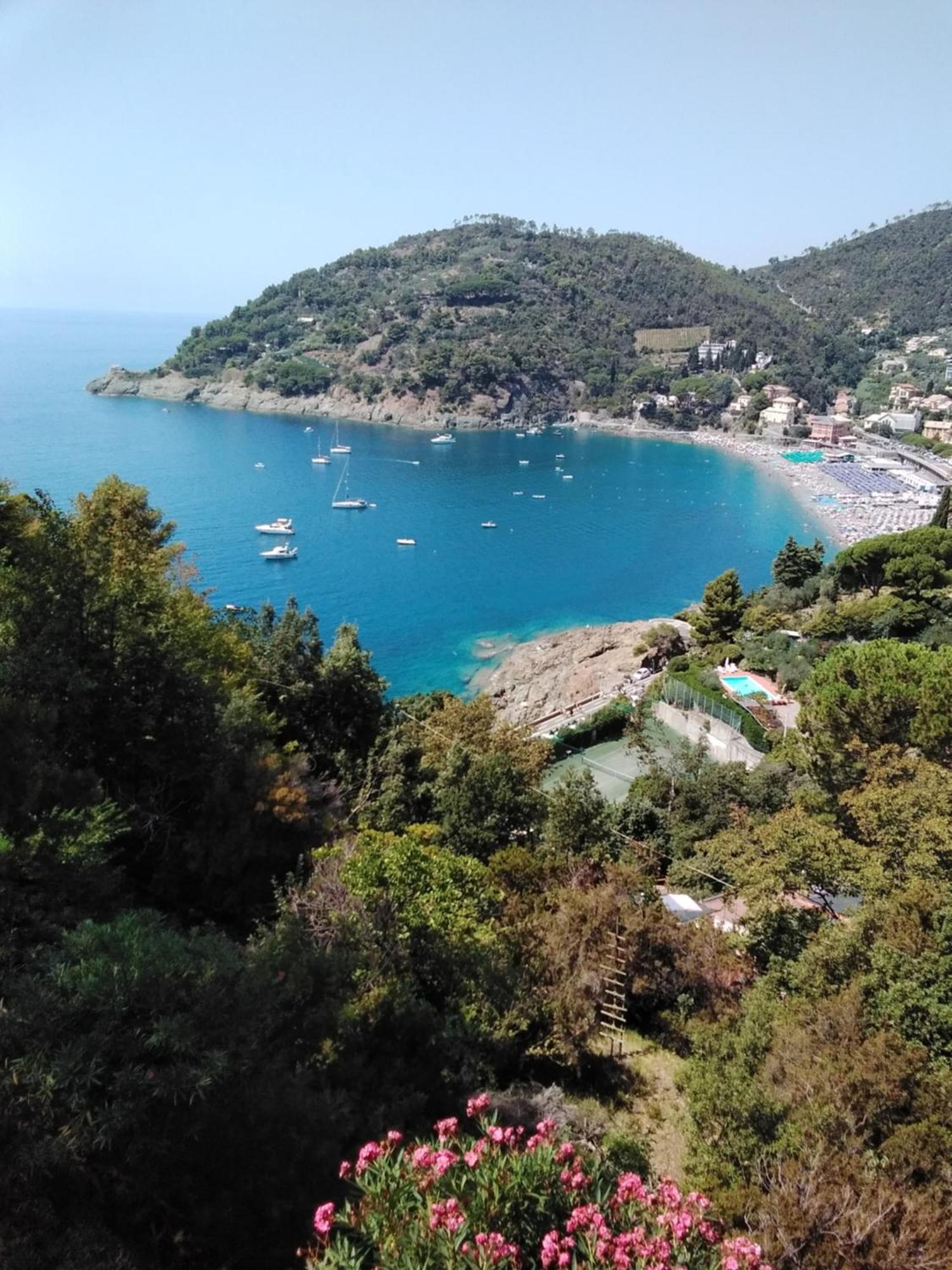 Villa Mimosa Splendida Vista Mare Bonassola Bagian luar foto